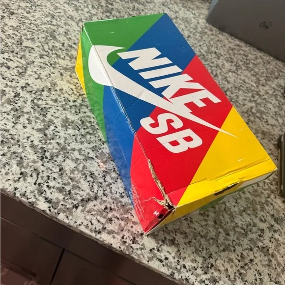 Grateful Dead Dunks Yellow Men’s size 6. 100% authentic - Picture 5 of 11